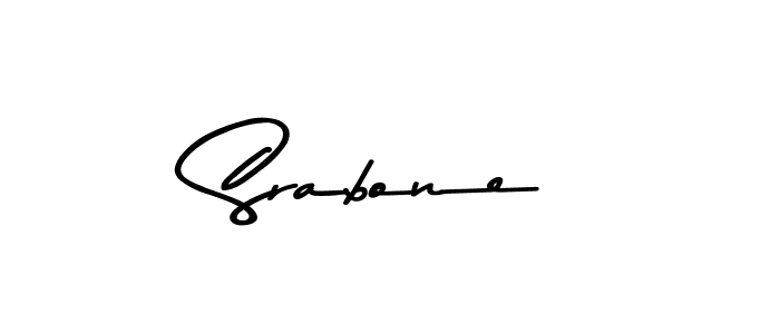 Also we have Srabone name is the best signature style. Create professional handwritten signature collection using Asem Kandis PERSONAL USE autograph style. Srabone signature style 9 images and pictures png