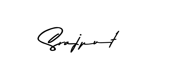 How to make Srajput signature? Asem Kandis PERSONAL USE is a professional autograph style. Create handwritten signature for Srajput name. Srajput signature style 9 images and pictures png