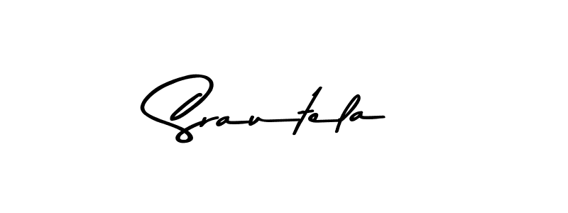 You should practise on your own different ways (Asem Kandis PERSONAL USE) to write your name (Srautela) in signature. don't let someone else do it for you. Srautela signature style 9 images and pictures png