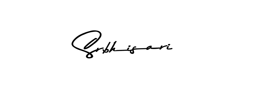 How to make Srbhisari signature? Asem Kandis PERSONAL USE is a professional autograph style. Create handwritten signature for Srbhisari name. Srbhisari signature style 9 images and pictures png