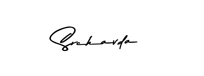 Srchavda stylish signature style. Best Handwritten Sign (Asem Kandis PERSONAL USE) for my name. Handwritten Signature Collection Ideas for my name Srchavda. Srchavda signature style 9 images and pictures png