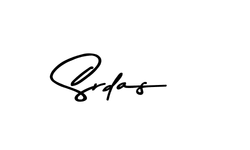 Use a signature maker to create a handwritten signature online. With this signature software, you can design (Asem Kandis PERSONAL USE) your own signature for name Srdas. Srdas signature style 9 images and pictures png