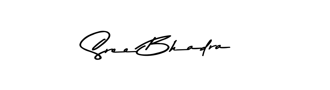 Asem Kandis PERSONAL USE is a professional signature style that is perfect for those who want to add a touch of class to their signature. It is also a great choice for those who want to make their signature more unique. Get Sree Bhadra name to fancy signature for free. Sree Bhadra signature style 9 images and pictures png