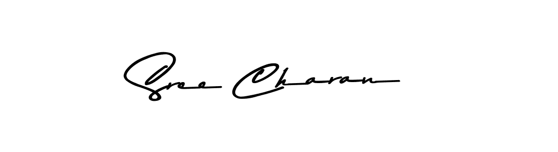 Design your own signature with our free online signature maker. With this signature software, you can create a handwritten (Asem Kandis PERSONAL USE) signature for name Sree Charan. Sree Charan signature style 9 images and pictures png