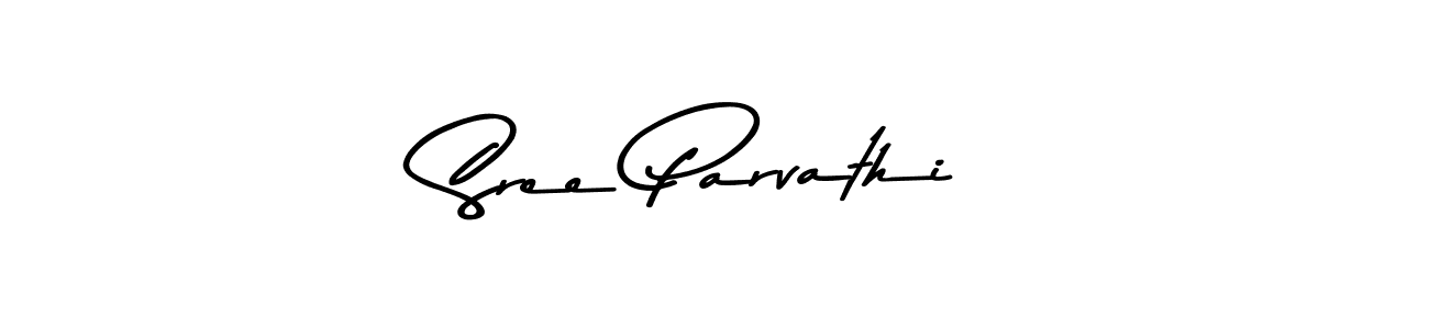 Make a beautiful signature design for name Sree Parvathi. With this signature (Asem Kandis PERSONAL USE) style, you can create a handwritten signature for free. Sree Parvathi signature style 9 images and pictures png