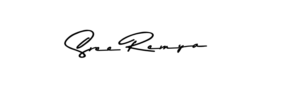 Use a signature maker to create a handwritten signature online. With this signature software, you can design (Asem Kandis PERSONAL USE) your own signature for name Sree Remya. Sree Remya signature style 9 images and pictures png