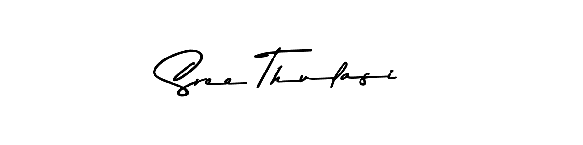 Make a beautiful signature design for name Sree Thulasi. With this signature (Asem Kandis PERSONAL USE) style, you can create a handwritten signature for free. Sree Thulasi signature style 9 images and pictures png