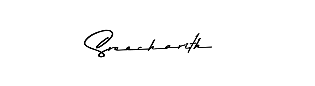 Design your own signature with our free online signature maker. With this signature software, you can create a handwritten (Asem Kandis PERSONAL USE) signature for name Sreecharith. Sreecharith signature style 9 images and pictures png