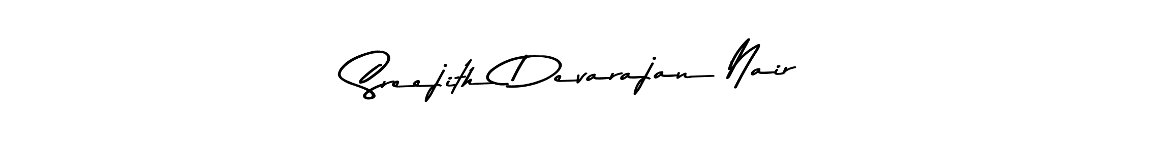 The best way (Asem Kandis PERSONAL USE) to make a short signature is to pick only two or three words in your name. The name Sreejith Devarajan Nair include a total of six letters. For converting this name. Sreejith Devarajan Nair signature style 9 images and pictures png