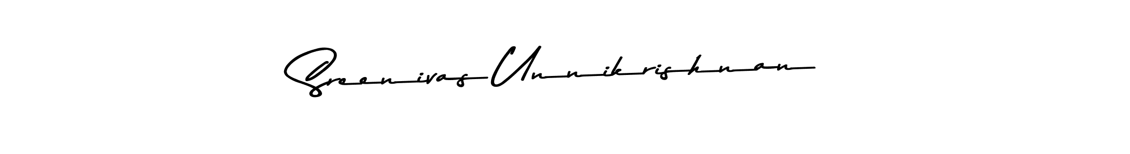 How to make Sreenivas Unnikrishnan signature? Asem Kandis PERSONAL USE is a professional autograph style. Create handwritten signature for Sreenivas Unnikrishnan name. Sreenivas Unnikrishnan signature style 9 images and pictures png