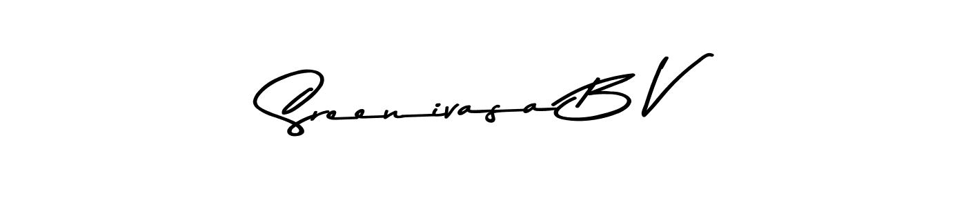 Make a beautiful signature design for name Sreenivasa B V. Use this online signature maker to create a handwritten signature for free. Sreenivasa B V signature style 9 images and pictures png