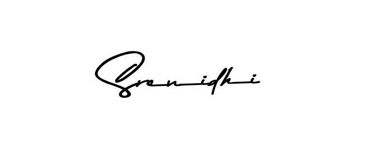 How to make Srenidhi signature? Asem Kandis PERSONAL USE is a professional autograph style. Create handwritten signature for Srenidhi name. Srenidhi signature style 9 images and pictures png