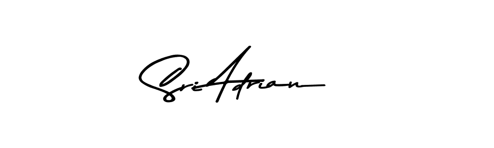 Use a signature maker to create a handwritten signature online. With this signature software, you can design (Asem Kandis PERSONAL USE) your own signature for name Sri Adrian. Sri Adrian signature style 9 images and pictures png