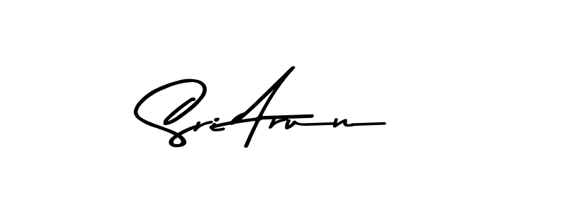 Make a beautiful signature design for name Sri Arun. With this signature (Asem Kandis PERSONAL USE) style, you can create a handwritten signature for free. Sri Arun signature style 9 images and pictures png