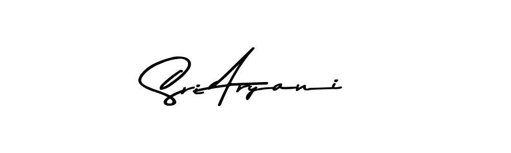 Make a beautiful signature design for name Sri Aryani. With this signature (Asem Kandis PERSONAL USE) style, you can create a handwritten signature for free. Sri Aryani signature style 9 images and pictures png