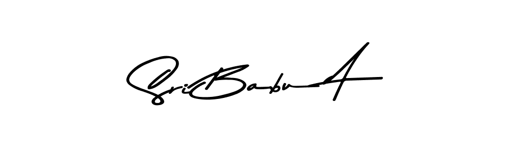 How to Draw Sri Babu A signature style? Asem Kandis PERSONAL USE is a latest design signature styles for name Sri Babu A. Sri Babu A signature style 9 images and pictures png