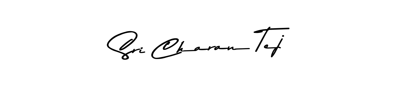 Also You can easily find your signature by using the search form. We will create Sri Charan Tej name handwritten signature images for you free of cost using Asem Kandis PERSONAL USE sign style. Sri Charan Tej signature style 9 images and pictures png