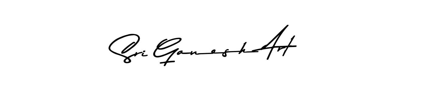 Use a signature maker to create a handwritten signature online. With this signature software, you can design (Asem Kandis PERSONAL USE) your own signature for name Sri Ganesh Art. Sri Ganesh Art signature style 9 images and pictures png