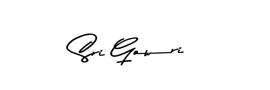 Make a beautiful signature design for name Sri Gowri. With this signature (Asem Kandis PERSONAL USE) style, you can create a handwritten signature for free. Sri Gowri signature style 9 images and pictures png