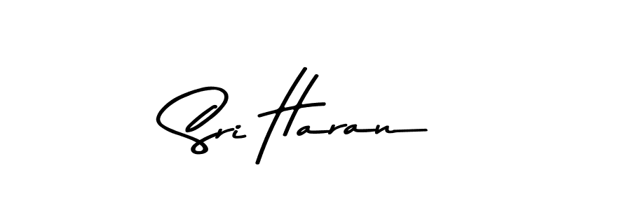 Use a signature maker to create a handwritten signature online. With this signature software, you can design (Asem Kandis PERSONAL USE) your own signature for name Sri Haran. Sri Haran signature style 9 images and pictures png