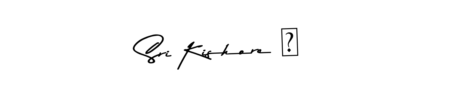 Also we have Sri Kishore ⚡ name is the best signature style. Create professional handwritten signature collection using Asem Kandis PERSONAL USE autograph style. Sri Kishore ⚡ signature style 9 images and pictures png