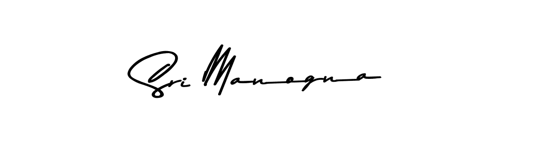 How to make Sri Manogna signature? Asem Kandis PERSONAL USE is a professional autograph style. Create handwritten signature for Sri Manogna name. Sri Manogna signature style 9 images and pictures png