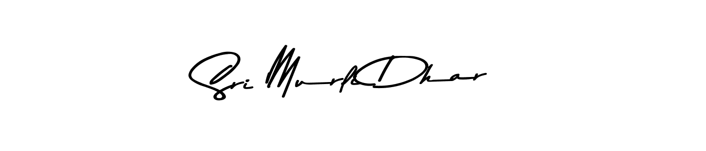 How to make Sri Murli Dhar name signature. Use Asem Kandis PERSONAL USE style for creating short signs online. This is the latest handwritten sign. Sri Murli Dhar signature style 9 images and pictures png