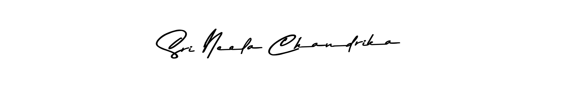 Asem Kandis PERSONAL USE is a professional signature style that is perfect for those who want to add a touch of class to their signature. It is also a great choice for those who want to make their signature more unique. Get Sri Neela Chandrika name to fancy signature for free. Sri Neela Chandrika signature style 9 images and pictures png