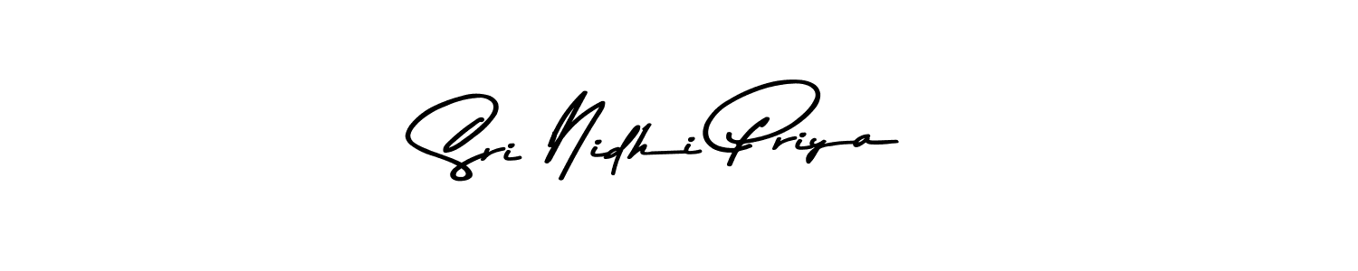 Make a short Sri Nidhi Priya signature style. Manage your documents anywhere anytime using Asem Kandis PERSONAL USE. Create and add eSignatures, submit forms, share and send files easily. Sri Nidhi Priya signature style 9 images and pictures png