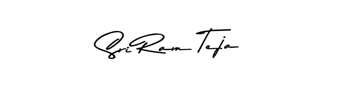 Make a beautiful signature design for name Sri Ram Teja. With this signature (Asem Kandis PERSONAL USE) style, you can create a handwritten signature for free. Sri Ram Teja signature style 9 images and pictures png