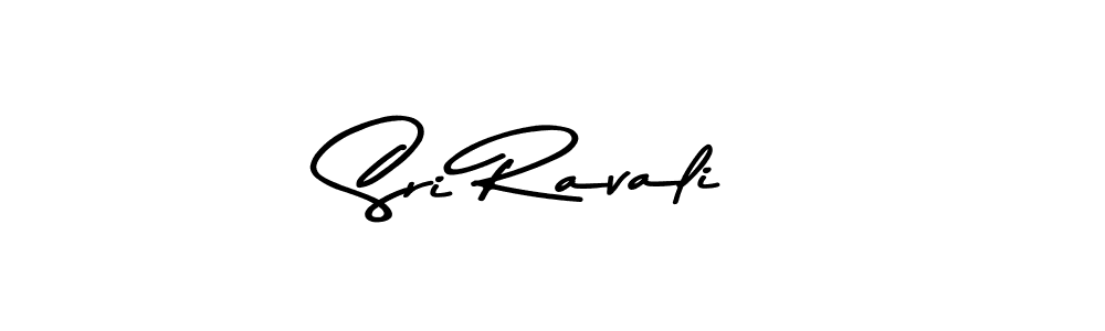Create a beautiful signature design for name Sri Ravali. With this signature (Asem Kandis PERSONAL USE) fonts, you can make a handwritten signature for free. Sri Ravali signature style 9 images and pictures png