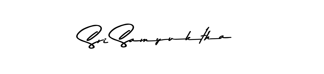 Similarly Asem Kandis PERSONAL USE is the best handwritten signature design. Signature creator online .You can use it as an online autograph creator for name Sri Samyuktha. Sri Samyuktha signature style 9 images and pictures png