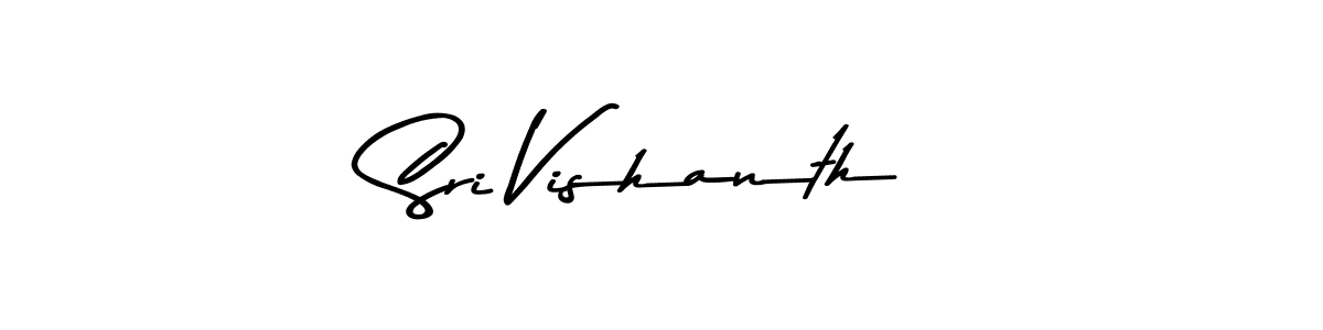 Design your own signature with our free online signature maker. With this signature software, you can create a handwritten (Asem Kandis PERSONAL USE) signature for name Sri Vishanth. Sri Vishanth signature style 9 images and pictures png