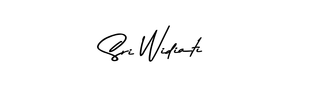 Make a beautiful signature design for name Sri Widiati. With this signature (Asem Kandis PERSONAL USE) style, you can create a handwritten signature for free. Sri Widiati signature style 9 images and pictures png