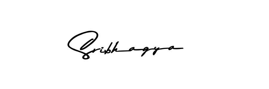 Create a beautiful signature design for name Sribhagya. With this signature (Asem Kandis PERSONAL USE) fonts, you can make a handwritten signature for free. Sribhagya signature style 9 images and pictures png