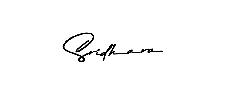 Create a beautiful signature design for name Sridhara. With this signature (Asem Kandis PERSONAL USE) fonts, you can make a handwritten signature for free. Sridhara signature style 9 images and pictures png