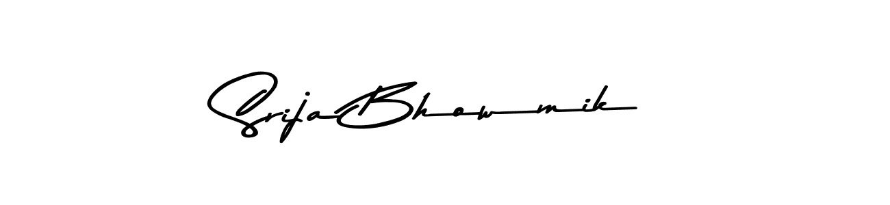 How to make Srija Bhowmik signature? Asem Kandis PERSONAL USE is a professional autograph style. Create handwritten signature for Srija Bhowmik name. Srija Bhowmik signature style 9 images and pictures png