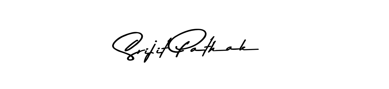It looks lik you need a new signature style for name Srijit Pathak. Design unique handwritten (Asem Kandis PERSONAL USE) signature with our free signature maker in just a few clicks. Srijit Pathak signature style 9 images and pictures png
