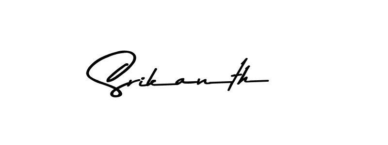 Make a beautiful signature design for name Srikanth. Use this online signature maker to create a handwritten signature for free. Srikanth signature style 9 images and pictures png