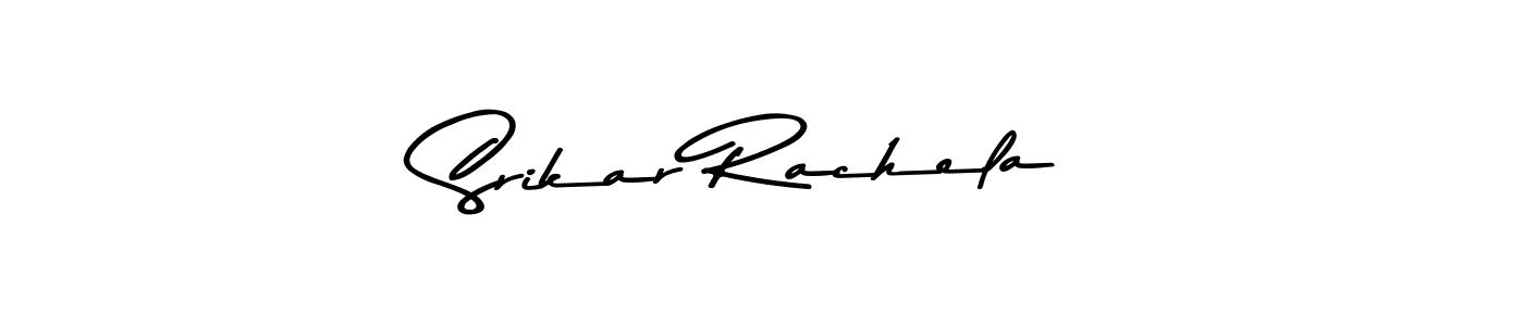 if you are searching for the best signature style for your name Srikar Rachela. so please give up your signature search. here we have designed multiple signature styles  using Asem Kandis PERSONAL USE. Srikar Rachela signature style 9 images and pictures png