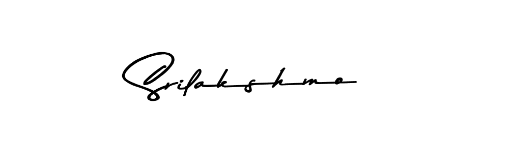 Use a signature maker to create a handwritten signature online. With this signature software, you can design (Asem Kandis PERSONAL USE) your own signature for name Srilakshmo. Srilakshmo signature style 9 images and pictures png