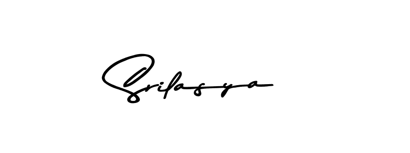 Srilasya stylish signature style. Best Handwritten Sign (Asem Kandis PERSONAL USE) for my name. Handwritten Signature Collection Ideas for my name Srilasya. Srilasya signature style 9 images and pictures png