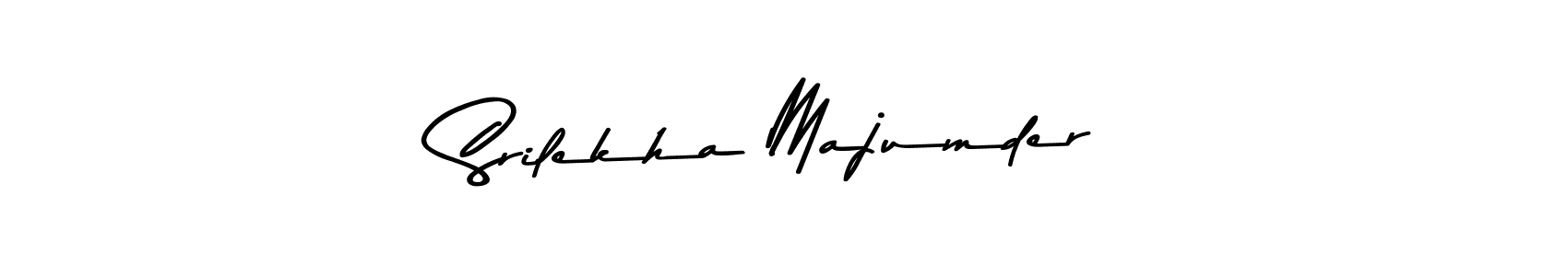 How to make Srilekha Majumder name signature. Use Asem Kandis PERSONAL USE style for creating short signs online. This is the latest handwritten sign. Srilekha Majumder signature style 9 images and pictures png