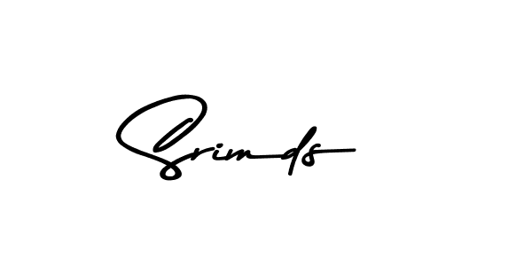 Asem Kandis PERSONAL USE is a professional signature style that is perfect for those who want to add a touch of class to their signature. It is also a great choice for those who want to make their signature more unique. Get Srimds name to fancy signature for free. Srimds signature style 9 images and pictures png
