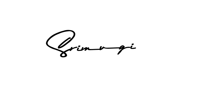 How to make Srimugi name signature. Use Asem Kandis PERSONAL USE style for creating short signs online. This is the latest handwritten sign. Srimugi signature style 9 images and pictures png