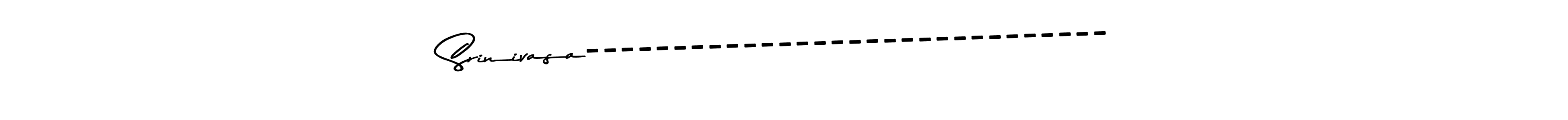 Use a signature maker to create a handwritten signature online. With this signature software, you can design (Asem Kandis PERSONAL USE) your own signature for name Srinivasa------------------------------. Srinivasa------------------------------ signature style 9 images and pictures png