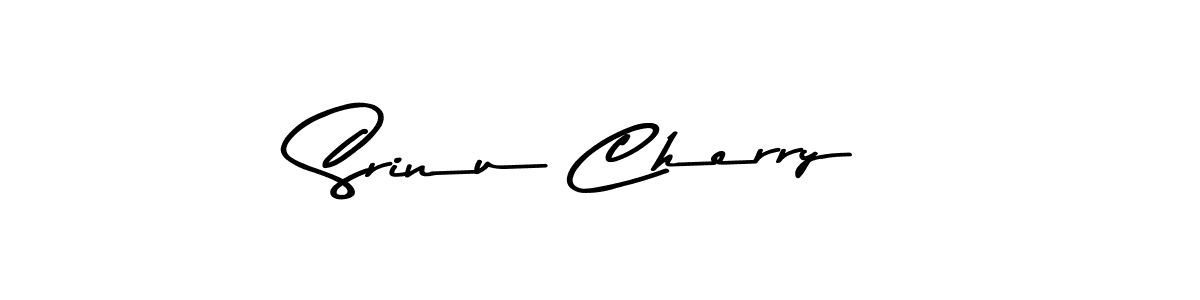 Srinu Cherry stylish signature style. Best Handwritten Sign (Asem Kandis PERSONAL USE) for my name. Handwritten Signature Collection Ideas for my name Srinu Cherry. Srinu Cherry signature style 9 images and pictures png