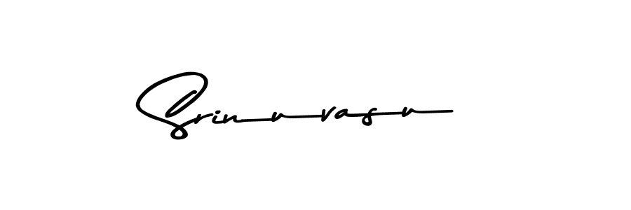 How to make Srinuvasu signature? Asem Kandis PERSONAL USE is a professional autograph style. Create handwritten signature for Srinuvasu name. Srinuvasu signature style 9 images and pictures png