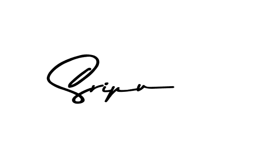 Design your own signature with our free online signature maker. With this signature software, you can create a handwritten (Asem Kandis PERSONAL USE) signature for name Sripu. Sripu signature style 9 images and pictures png