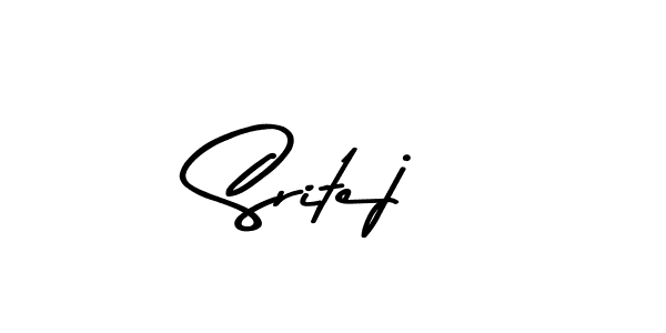 This is the best signature style for the Sritej name. Also you like these signature font (Asem Kandis PERSONAL USE). Mix name signature. Sritej signature style 9 images and pictures png